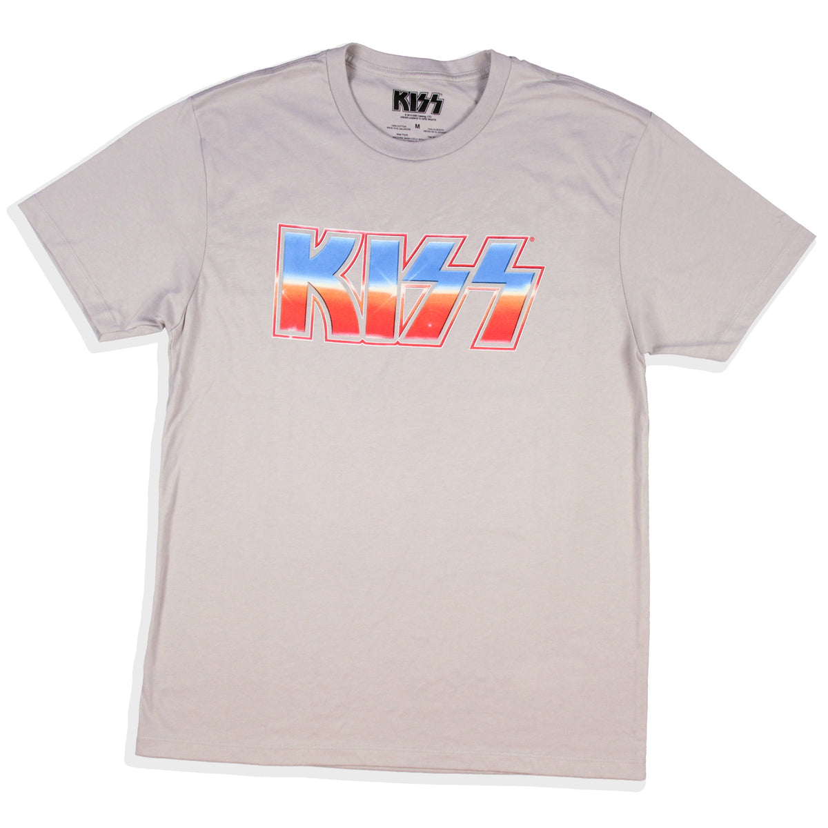 KISS Junior's Colorful Band Logo Boyfriend T-Shirt