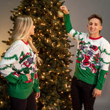 Tom And Jerry Men's Surprise Christmas Present Ugly Sweater Knit Pullover