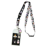 Disney Villains Line Up Collage Lanyard with ID Holder and Rubber Ursula Charm