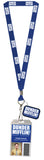 The Office Dunder Mifflin Costume Lanyard Dwight or Michael Clear ID Badge Holder