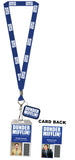 The Office Dunder Mifflin Costume Lanyard Dwight or Michael Clear ID Badge Holder