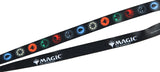 Magic The Gathering Mana Symbols ID Badge Holder Lanyard w/ Rubber Pendant