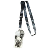 Star Wars The Mandalorian Bounty Hunter Lanyard ID Holder With Rhino Rubber Charm