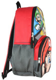 Super Mario Boy's Front Tap Activated LED Light Up 16" School Kid's Backpack