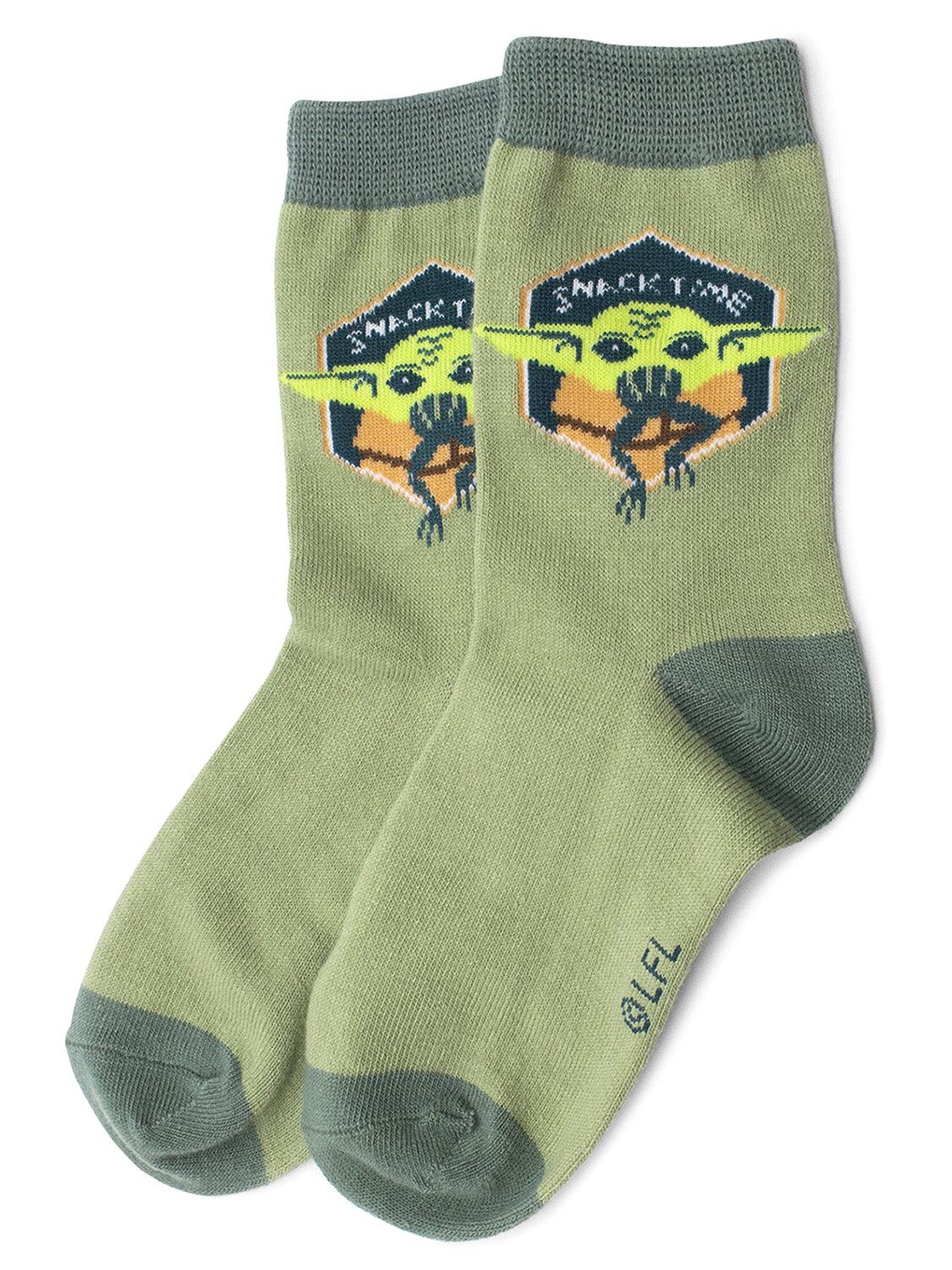 Star Wars The Child Baby Yoda Kids' 5 Piece Gift Set Shirt, Socks, Jumbo Sticker