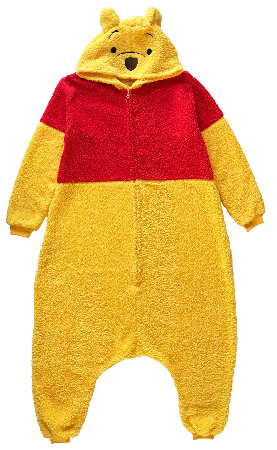 Disney Winnie The Pooh Adult Pooh Bear Costume Kigurumi Union Suit Pajama Outfit