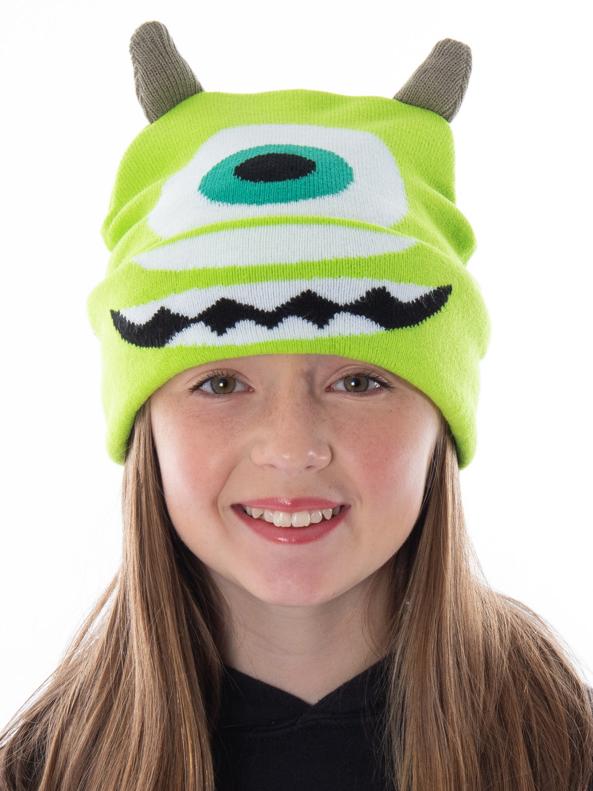 Disney Monsters Inc. Mike Wazowski Beanie Embroidered Character Costume Hat