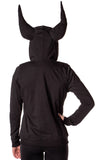 Disney Women's Juniors' Villains Maleficent Costume Full Zip Hoodie