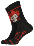 My Hero Academia Character Designs 6 Pack Adult Crew Socks