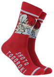 My Hero Academia Character Designs 6 Pack Adult Crew Socks