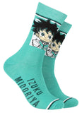 My Hero Academia Character Designs 6 Pack Adult Crew Socks