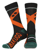 My Hero Academia 3 Pack Deku Bakugo Design Adult Crew Socks