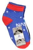 NASA Buzz Aldrin Youth Space 5 Pair Mix and Match Ankle Socks