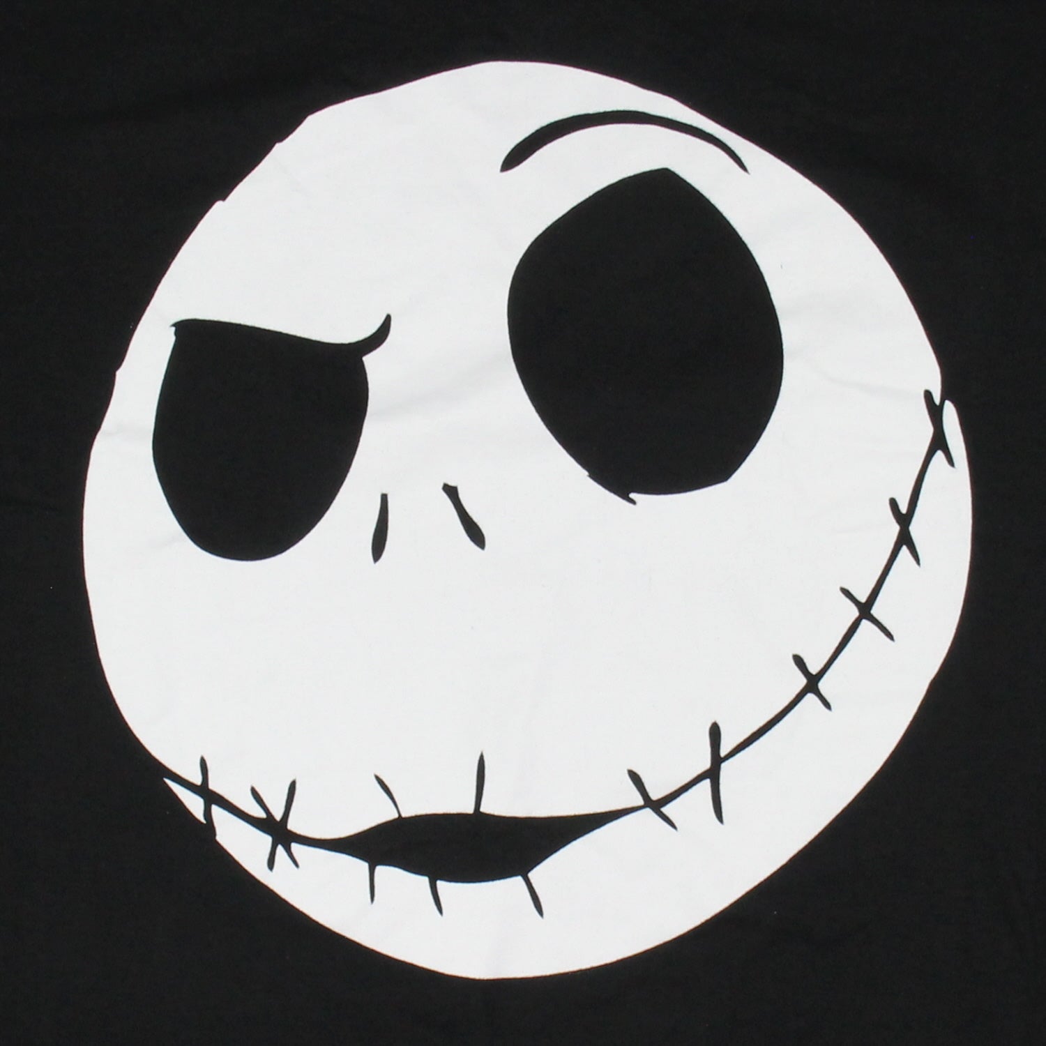 Disney Men's Nightmare Before Christmas Jack Skellington Face Shirt T-Shirt