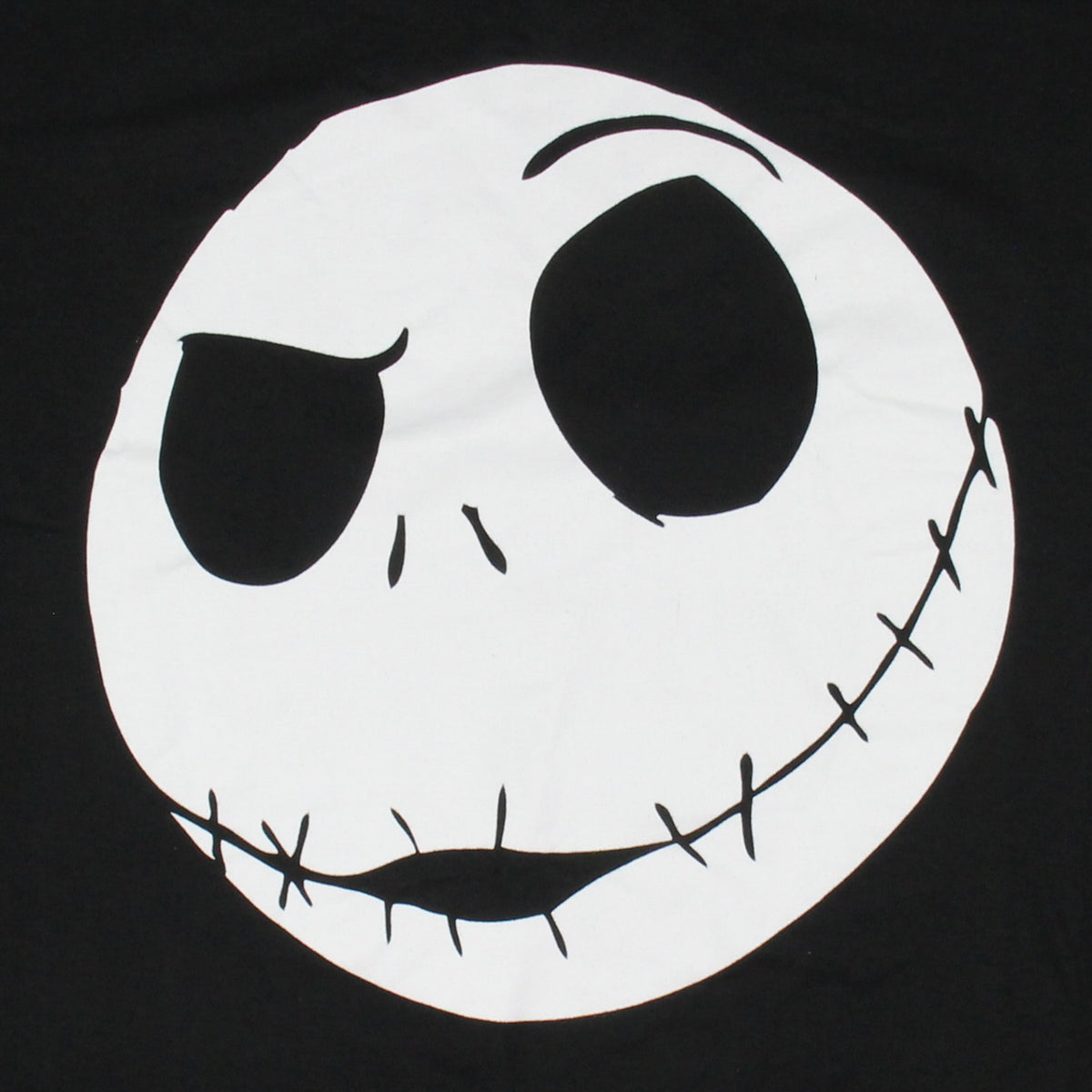 Disney Men's Nightmare Before Christmas Jack Skellington Face Shirt T-Shirt