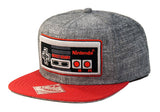 Nintendo Classic NES Controller Hat Embroidered Snapback Adjustable Cap