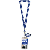 The Office Dunder Mifflin Costume Lanyard Dwight or Michael Clear ID Badge Holder