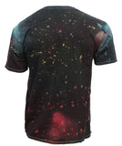 Pink Floyd Men's Dark Side Of The Moon Prism Splatter Dye Adult T-Shirt
