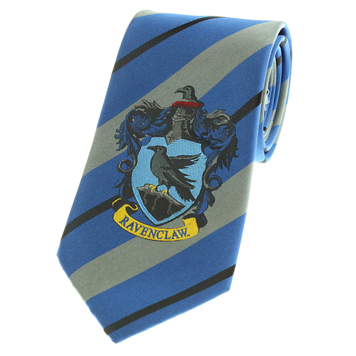 Premium Harry Potter Tie Striped House Crest Necktie Neckwear Cosplay Costume Wizarding World