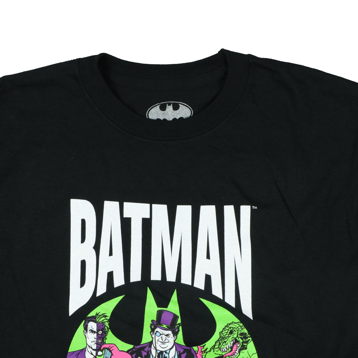 DC Comics Batman T-Shirt Boys' Retro Villains Design Graphic Print Tee