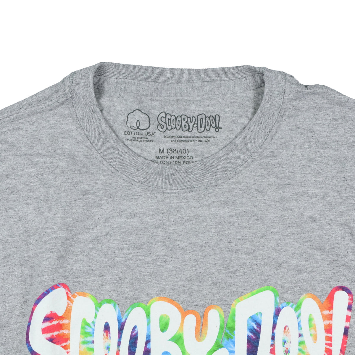 Scooby-Doo T-Shirt Men's Tie-Dyed Mystery Machine Design Tee