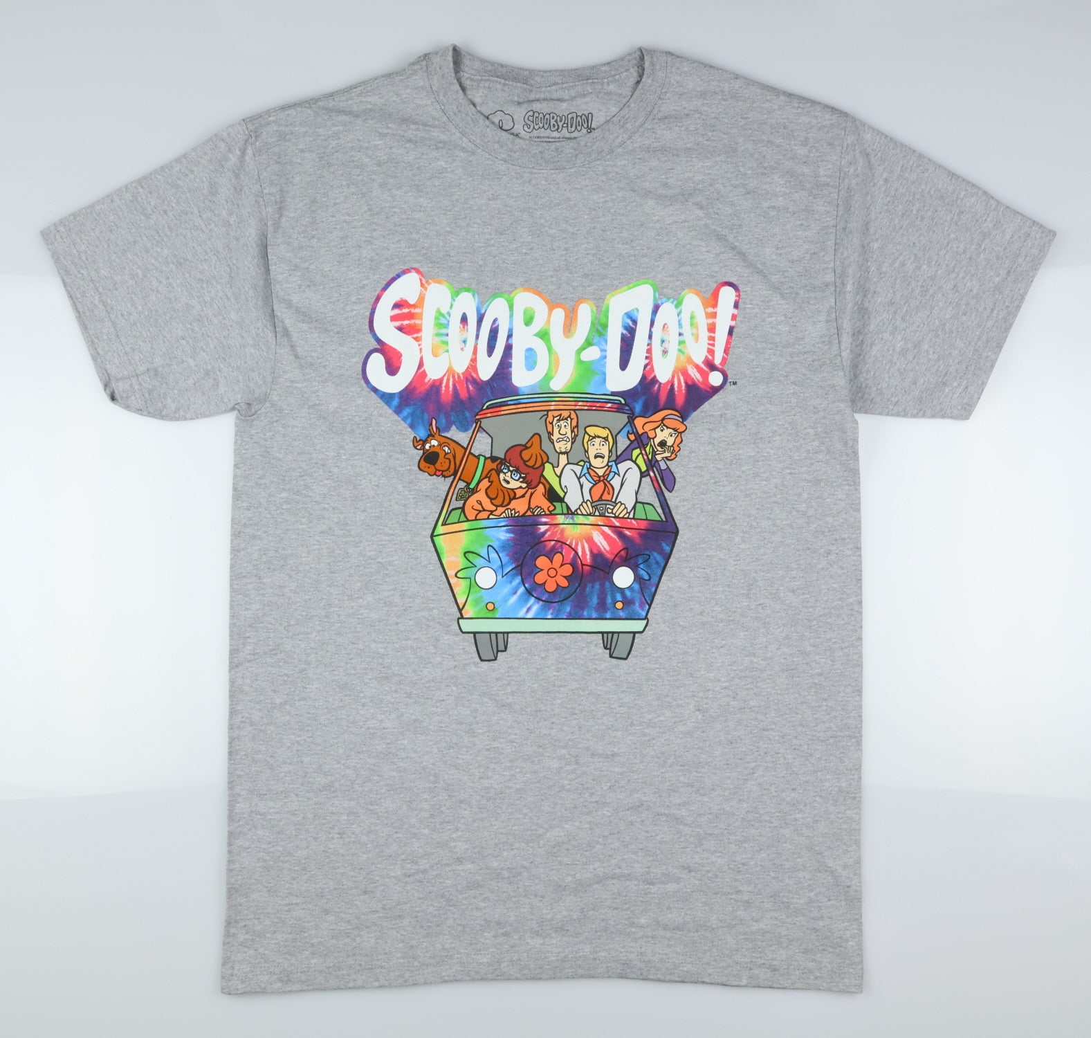 Scooby-Doo T-Shirt Men's Tie-Dyed Mystery Machine Design Tee