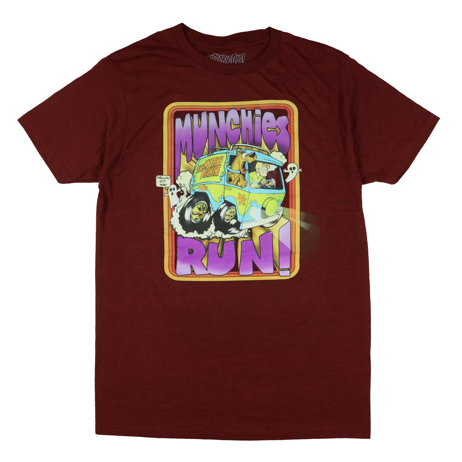 Scooby-Doo T-Shirt Men's Shaggy And Scoob Munchies Run Short Sleeve Tee