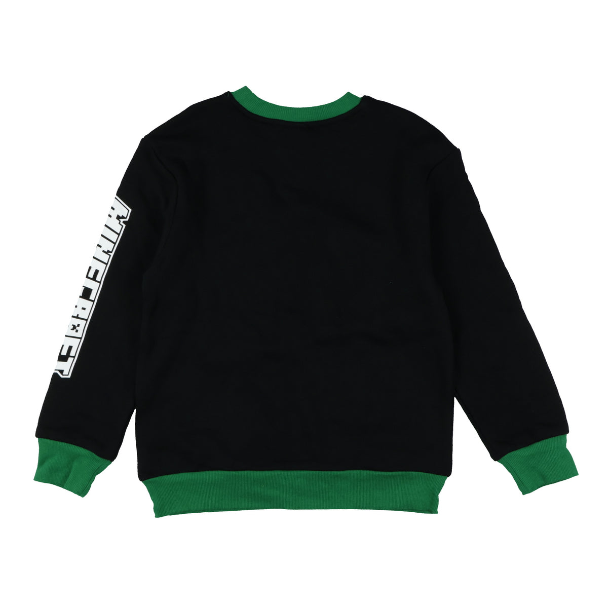 Minecraft Sweatshirt Boy's Creeper Fleece Lined Long Sleeve Pullover