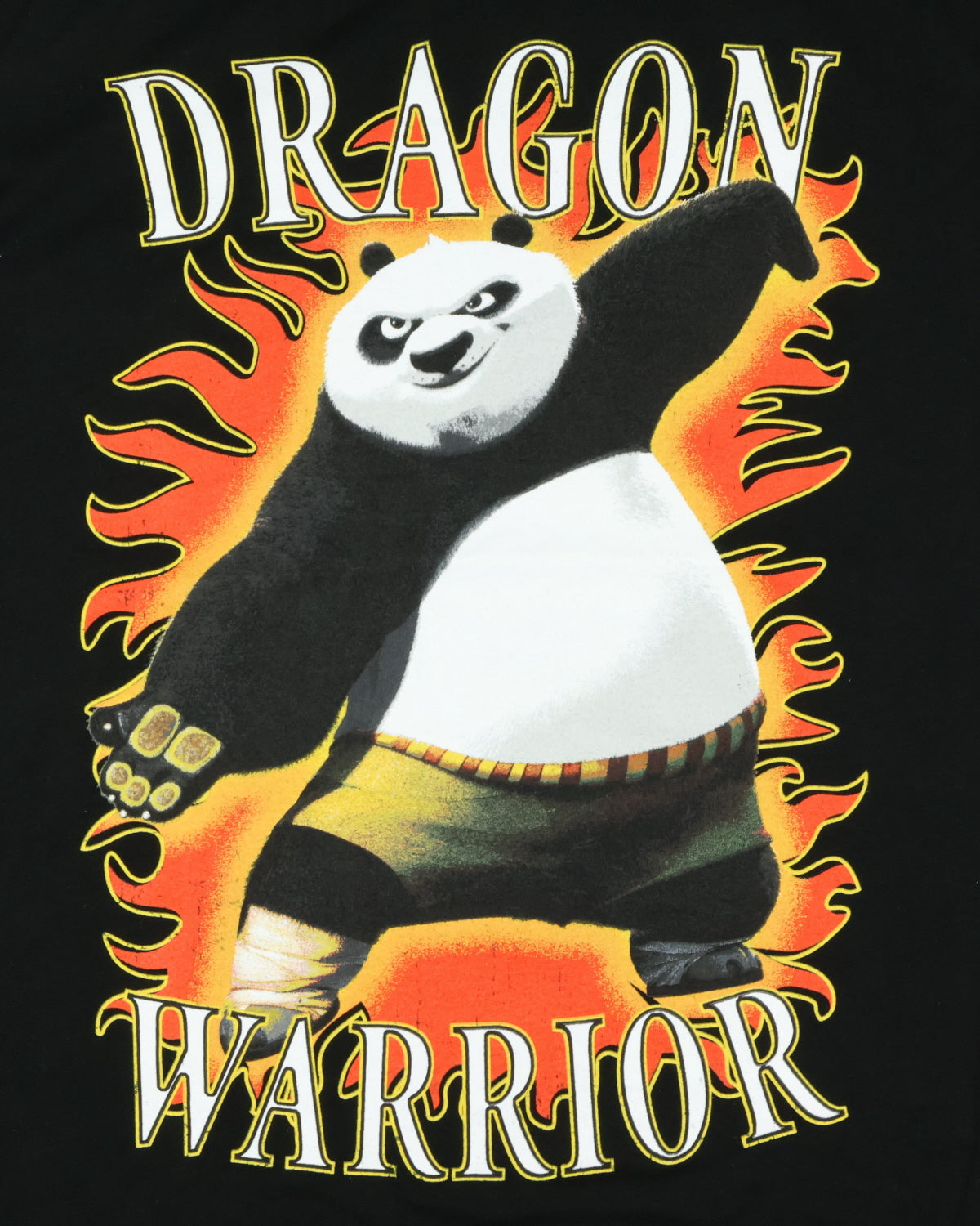 Kung Fu Panda T-Shirt Men's Po Dragon Warrior Short Sleeve Tee