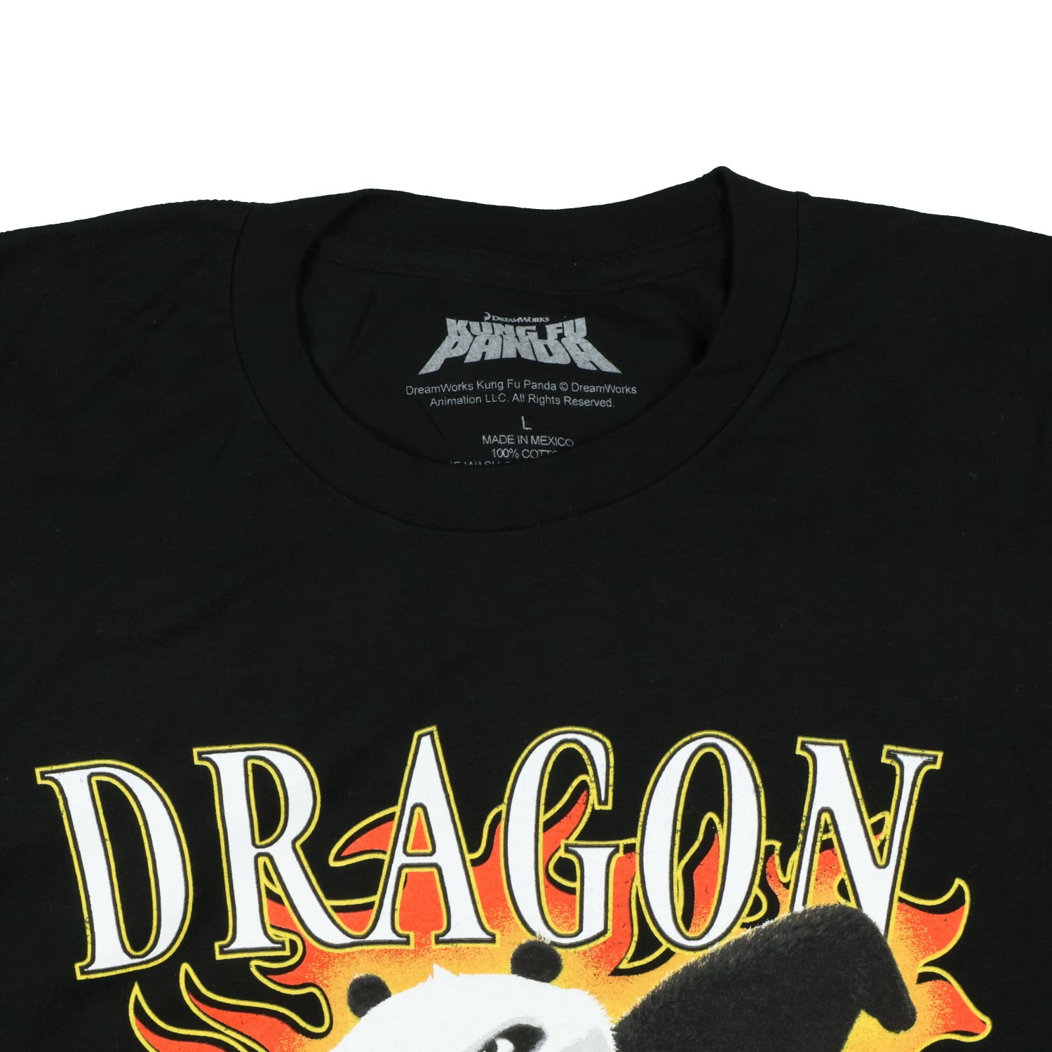 Kung Fu Panda T-Shirt Men's Po Dragon Warrior Short Sleeve Tee