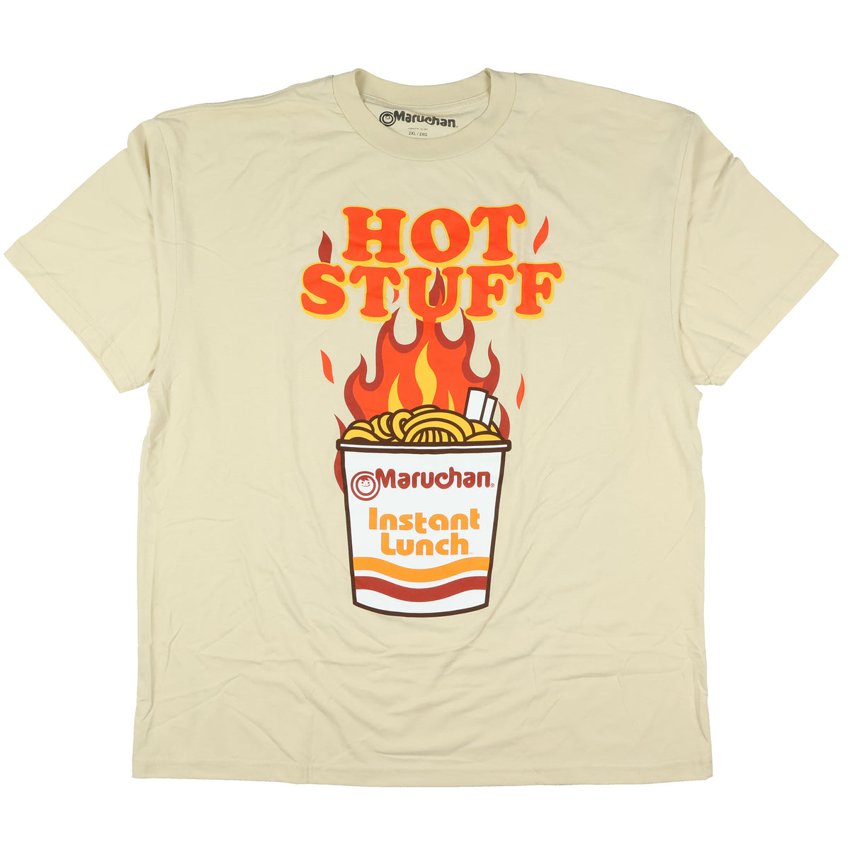 Maruchan T-Shirt Men's Hot Stuff Instant Lunch Short Sleeve Graphic Top