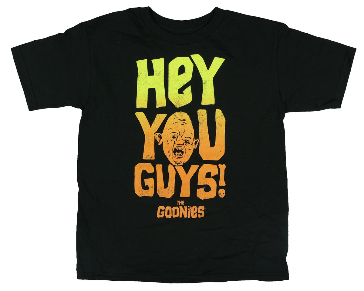 The Goonies T-Shirt Boy's Sloth Hey You Guy's Short Sleeve Graphic Tee