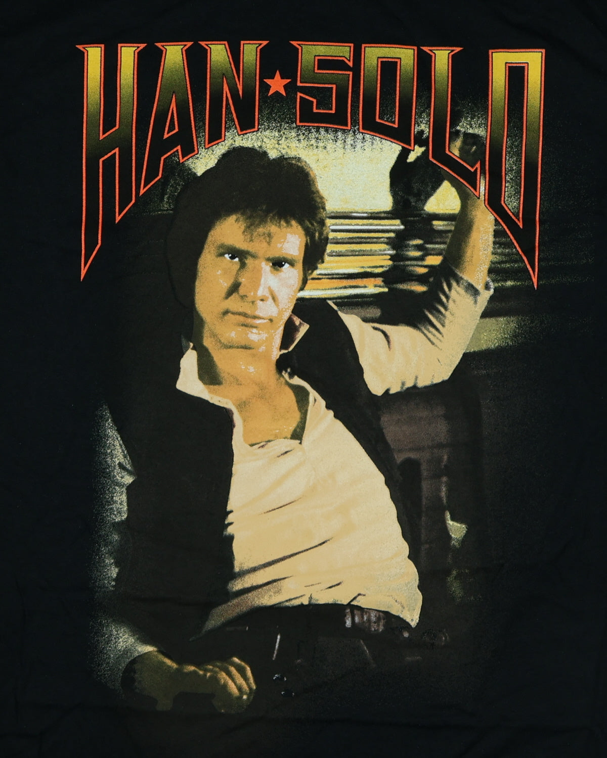 Star Wars T-Shirt Men's Han Solo Photo Character Design Tee