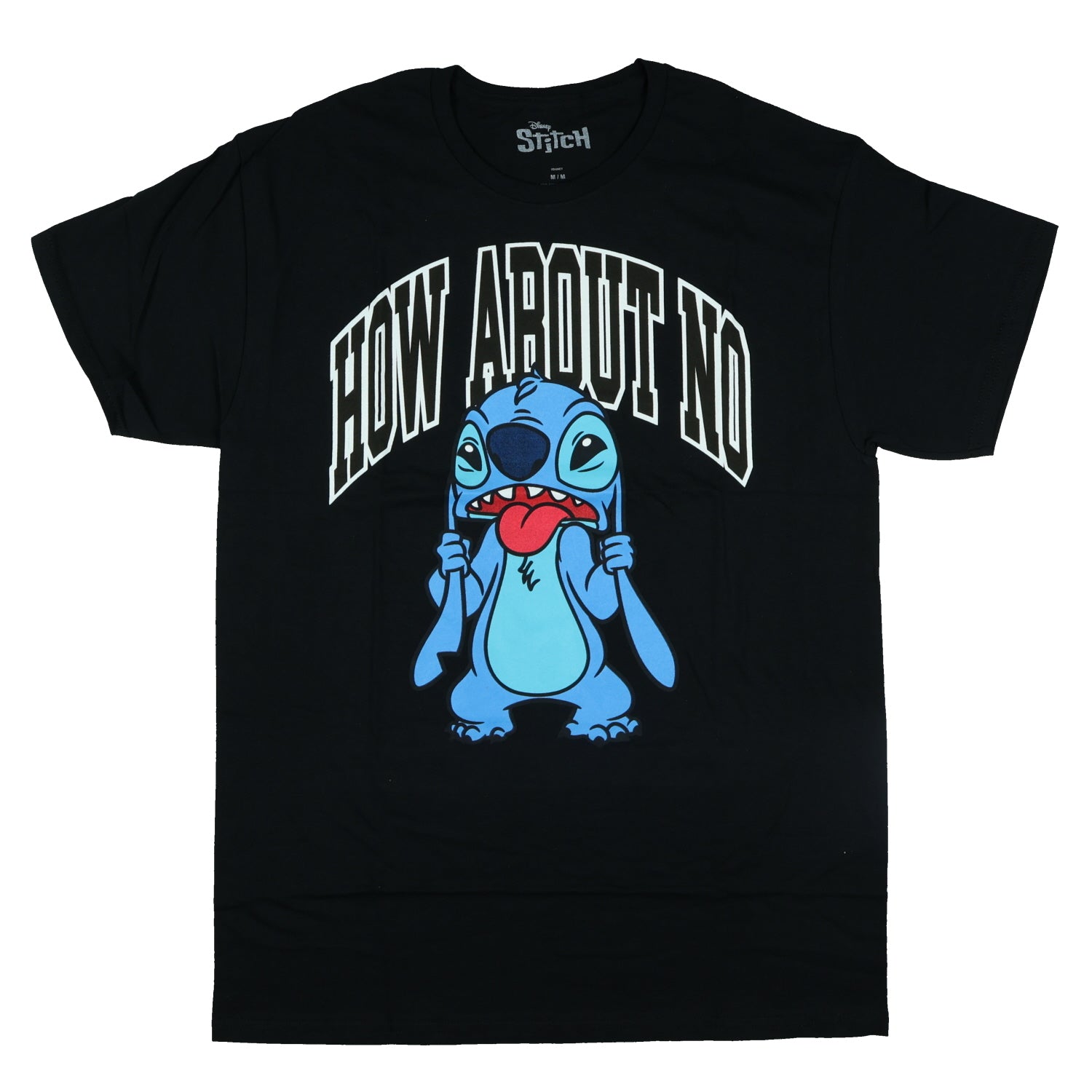 Disney Lilo and Stitch T-Shirt Men's Stitch How About No Tee