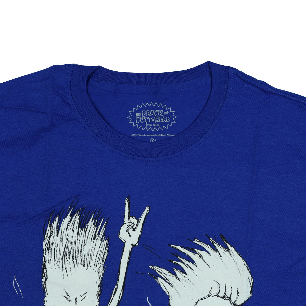 Beavis and Butt-Head Shirt Men's Rocking Out Short Sleeve Graphic Tee