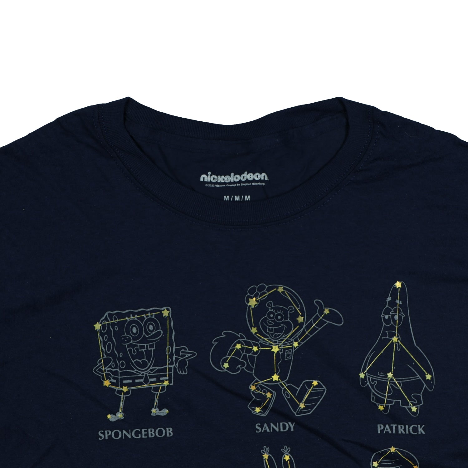 SpongeBob SquarePants Cropped Junior Women's Constellations T-Shirt