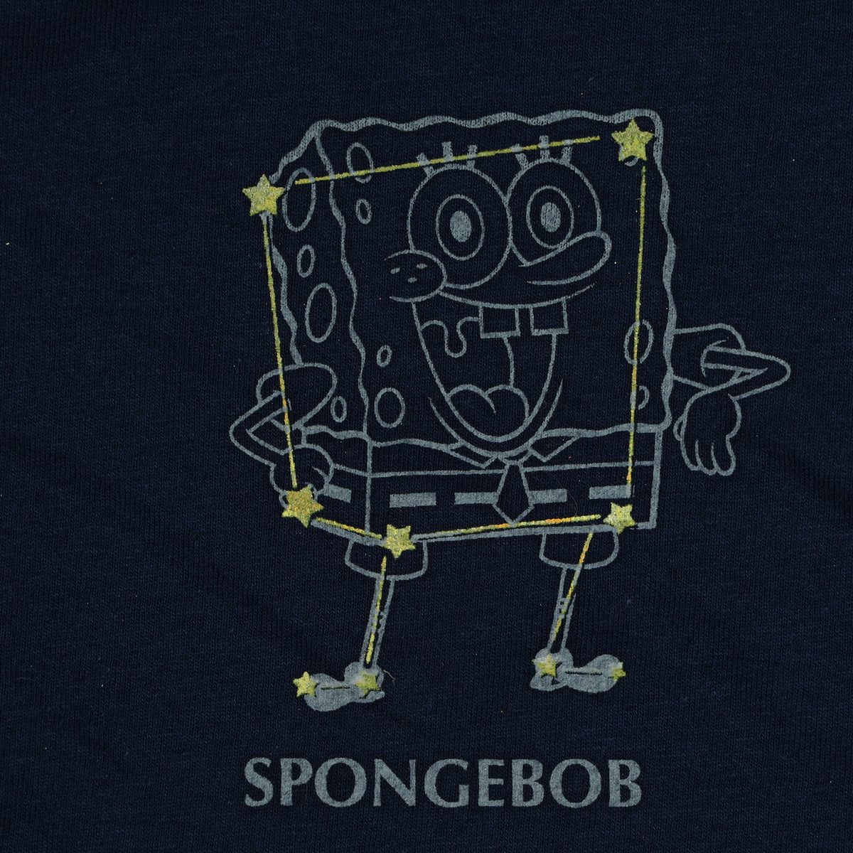 SpongeBob SquarePants Cropped Junior Women's Constellations T-Shirt