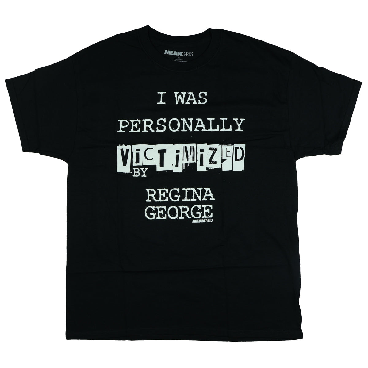 Mean Girls T-Shirt Men's I Was Victimized by Regina George Graphic Tee