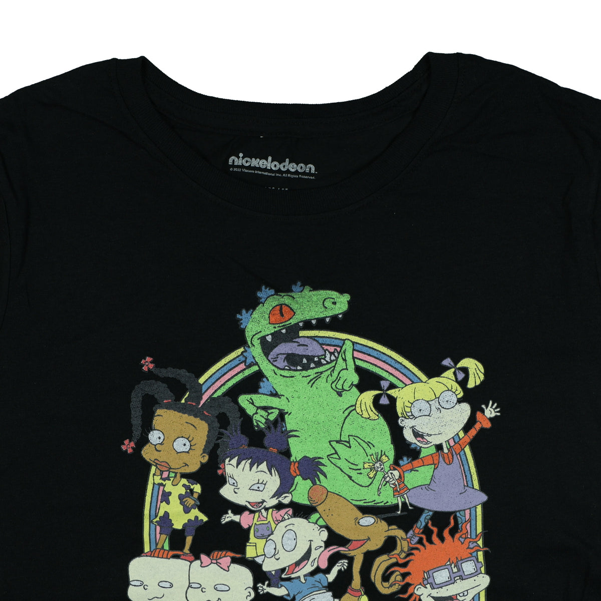 Rugrats T-shirt Women's Character Group Design Graphic Short Sleeve Tee