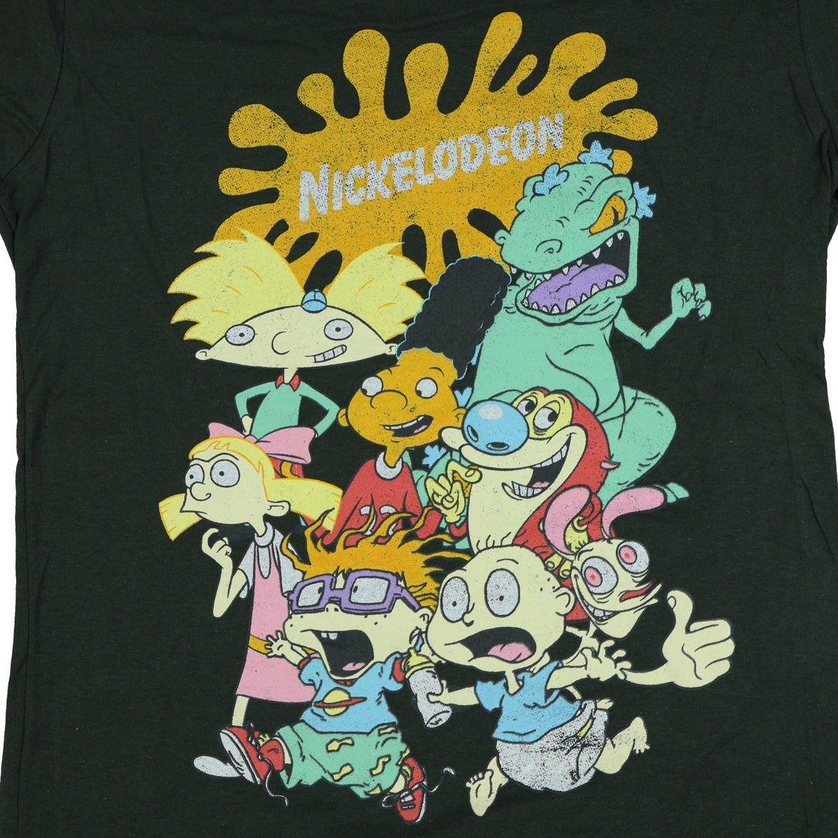 Nickelodeon T-Shirt Juniors Rugrats Hey Arnold Short Sleeve Graphic Top