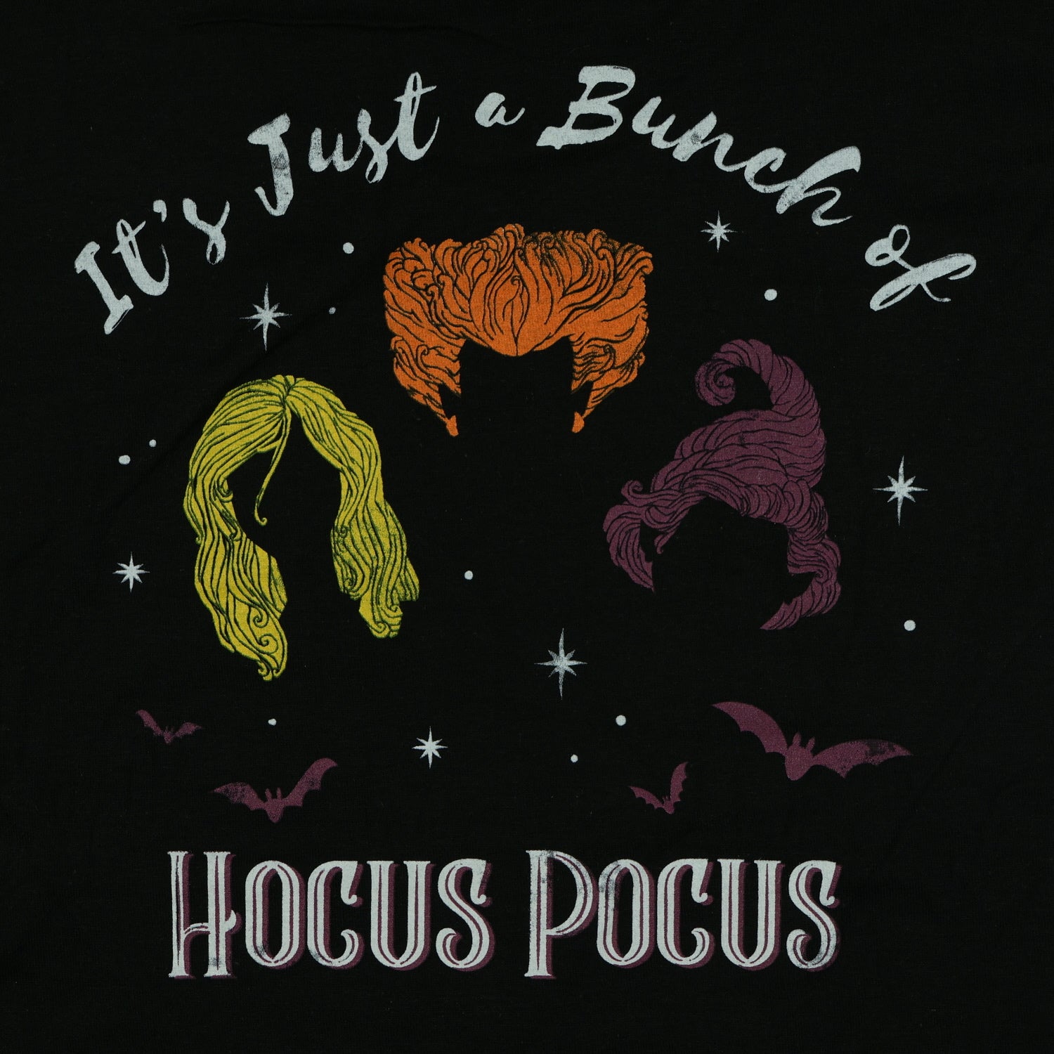 Hocus Pocus Shirt Women's It's Just a Bunch Of Hocus Pocus Short Sleeve Tee