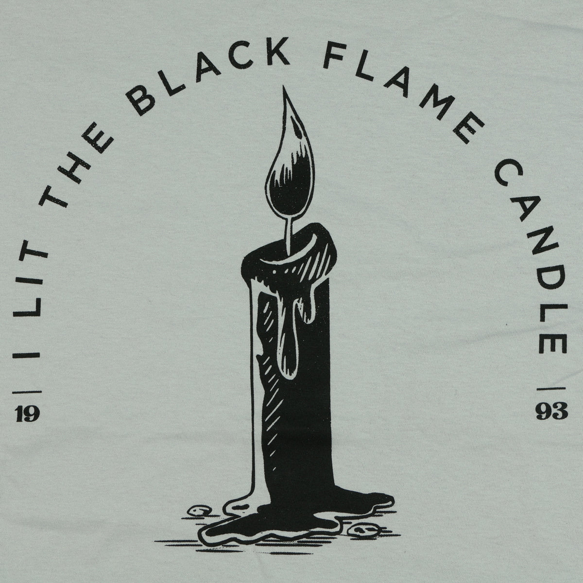 Hocus Pocus T-Shirt Men's I Lit The Black Flame Candle Short Sleeve Top