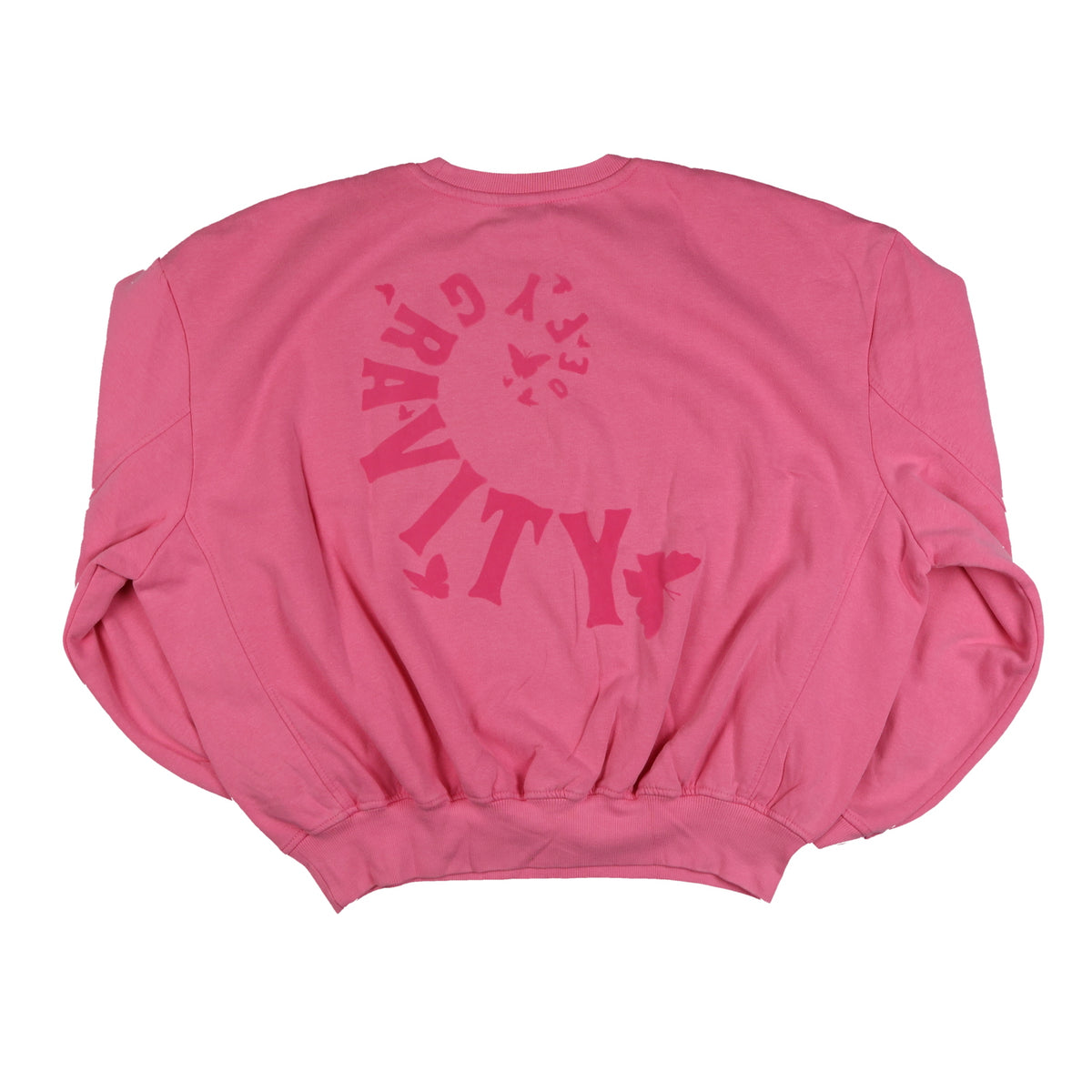 Wicked Sweatshirt Women's Defy Gravity Cropped Pullover Crewneck