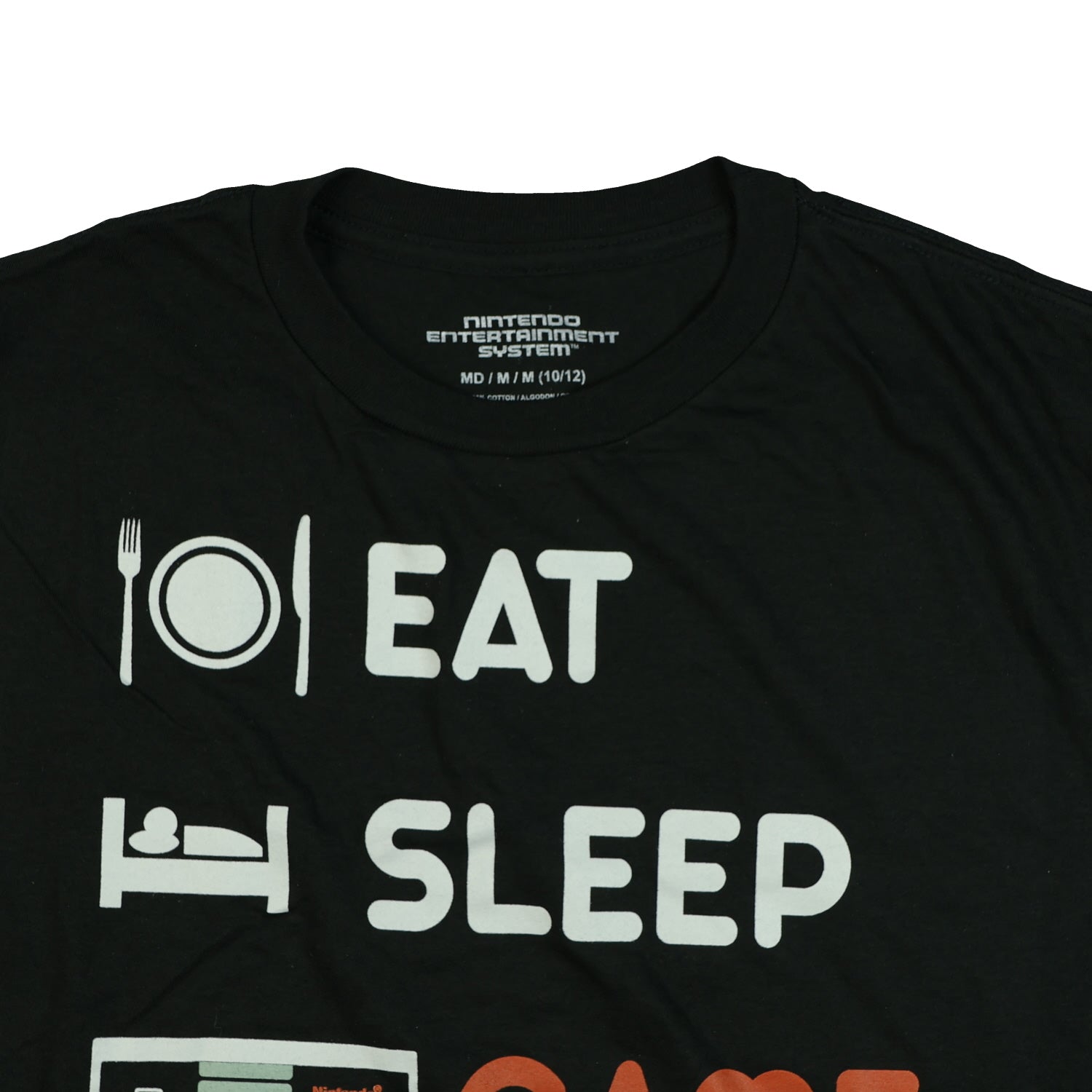Nintendo T-Shirt Boys' Eat Sleep Game Repeat Short Sleeve Tee