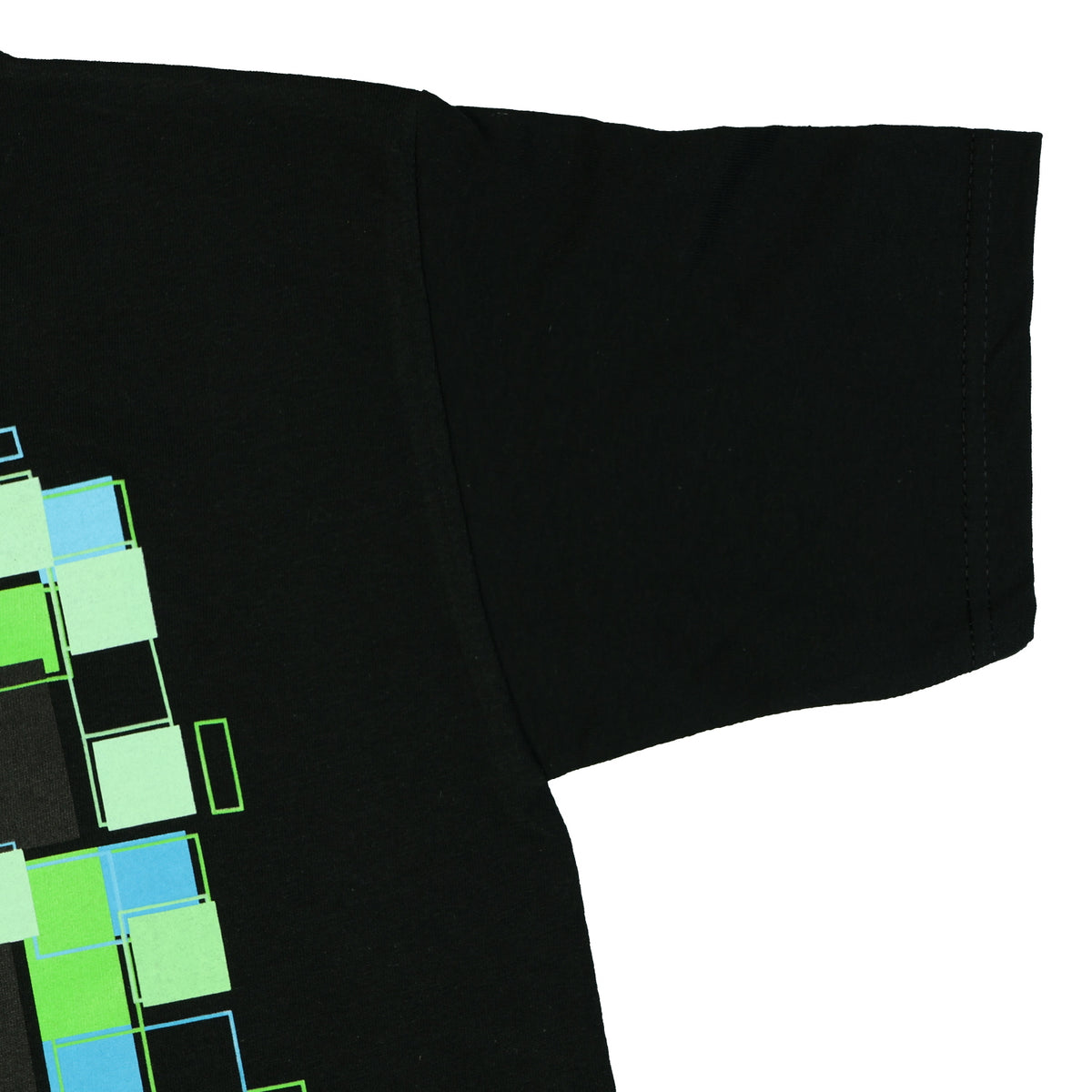 Minecraft T-Shirt Boys' Pixelated Face Design Short Sleeve Tee