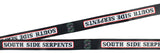 Riverdale Southside Serpents ID Lanyard Badge With 2" Rubber Charm Pendant