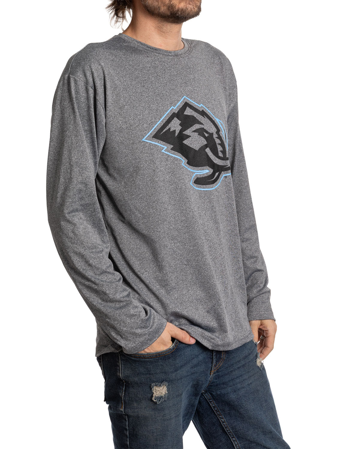 NHL Mens Performance Rash Guard Base Layer Long Sleeve Shirt