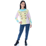 Star Wars Women's Expressions Of The Child Tie Dye Skimmer Long Sleeve T-Shirt