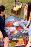 Disney The Nightmare Before Christmas Gang Micro Fleece Throw Blanket