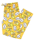 The Simpsons Men's Homer Simpson Bubble Thoughts Sleep Pajama Pants